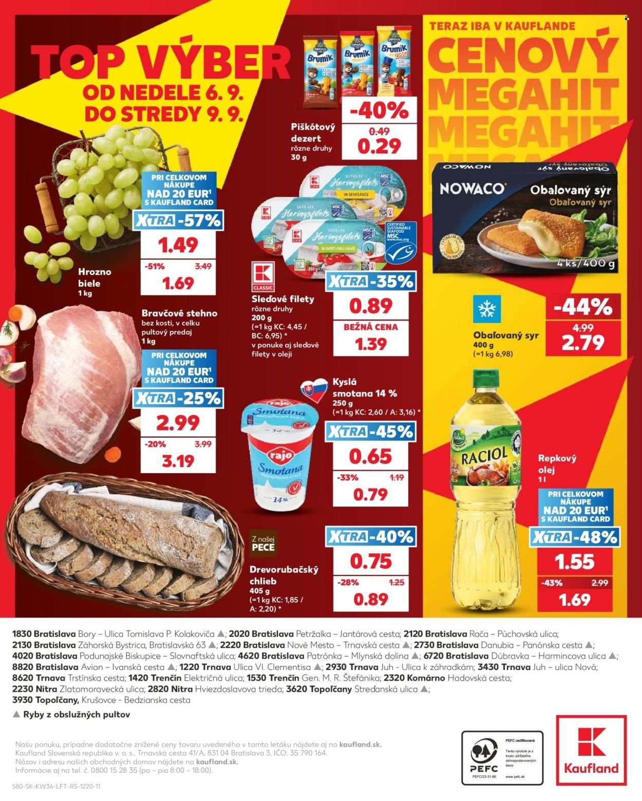 KAUFLAND leták - Od štvrtka 3.9.2026