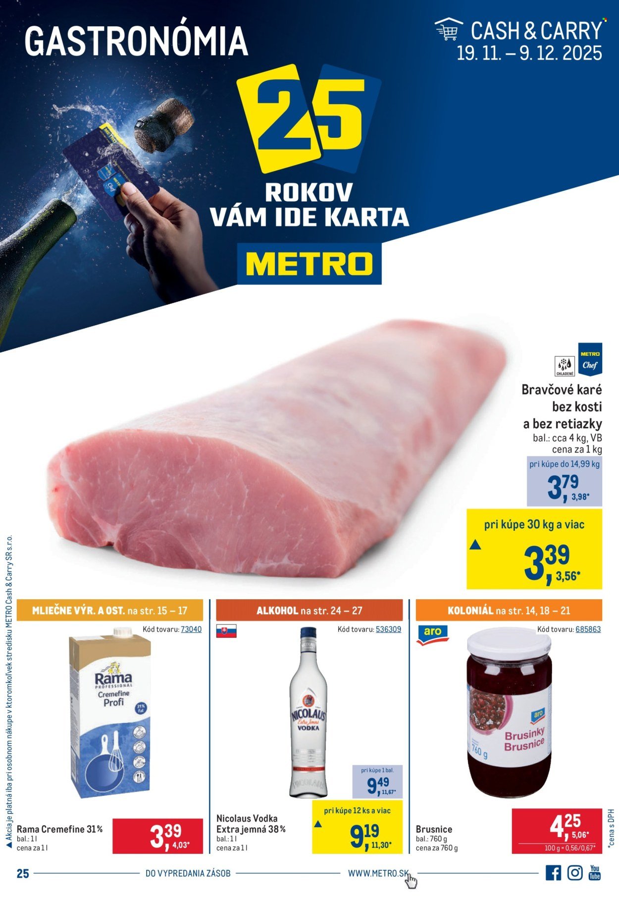 METRO leták - Gastronómia (2025-11-19 - 2025-12-09) | 1