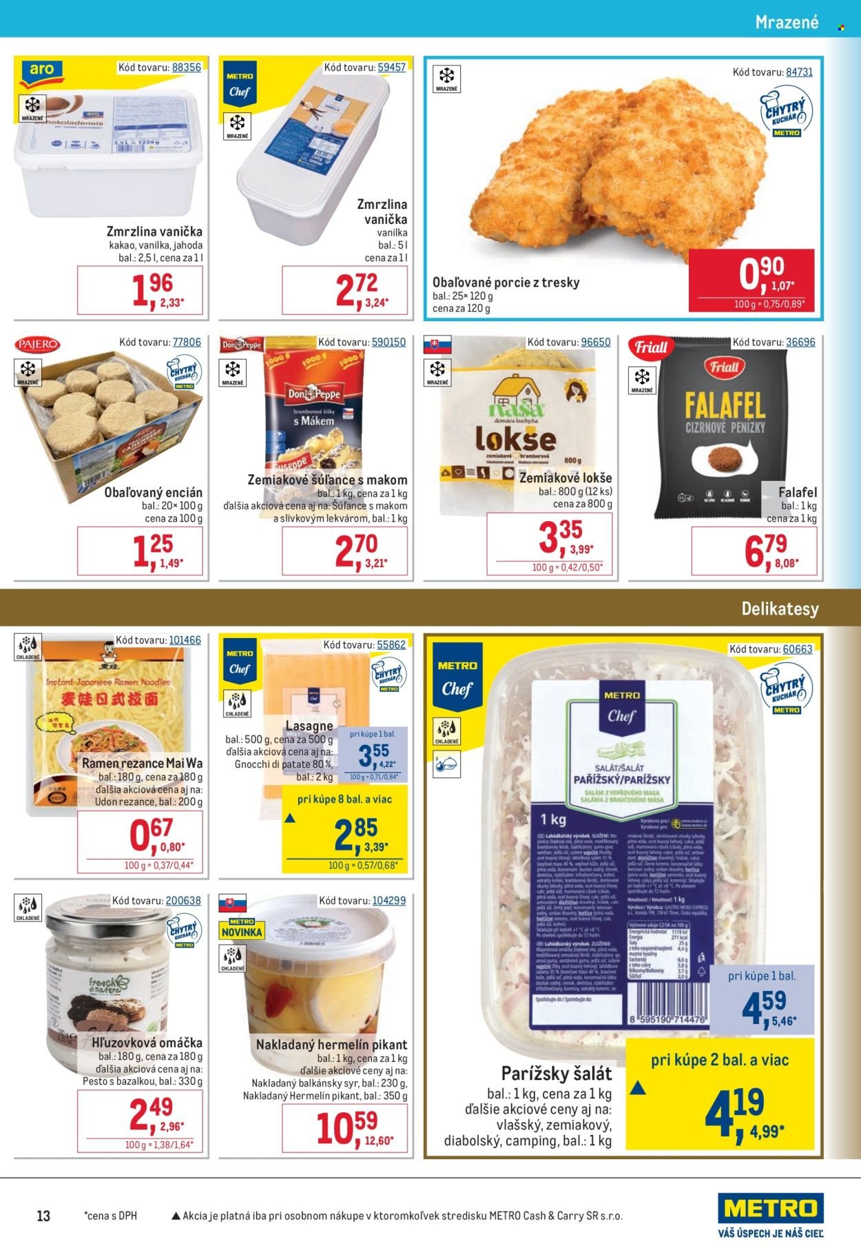 METRO leták - Gastronómia (2025-11-19 - 2025-12-09) | 13