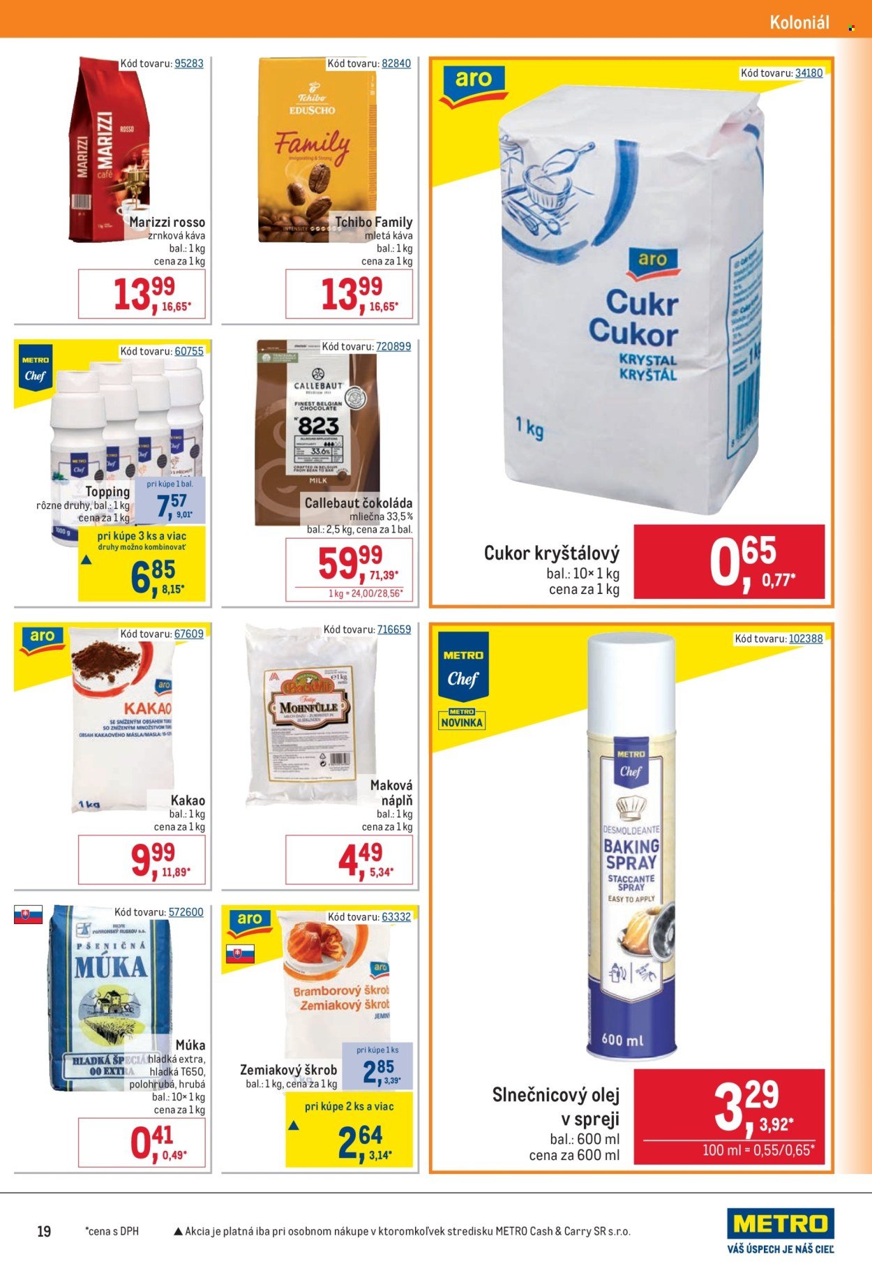 METRO leták - Gastronómia (2025-11-19 - 2025-12-09) | 19
