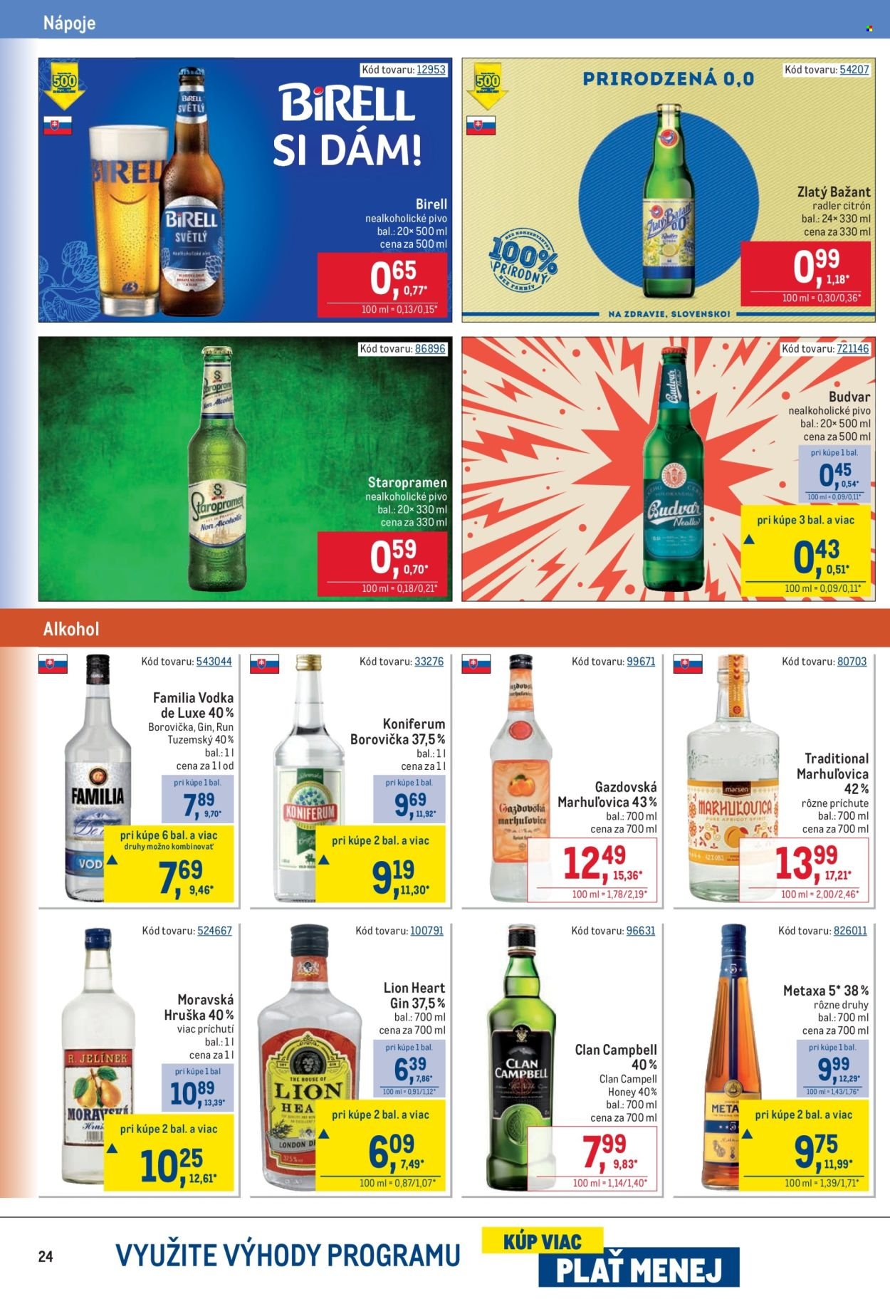 METRO leták - Gastronómia (2025-11-19 - 2025-12-09) | 24