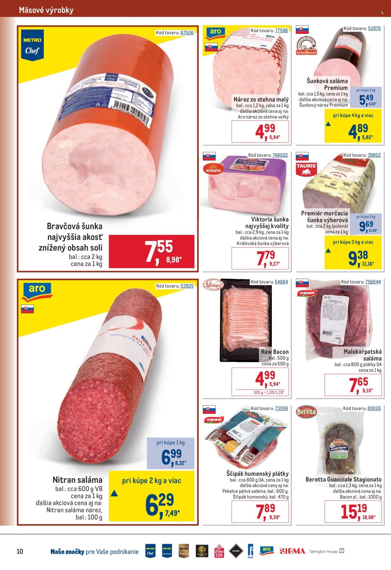 METRO leták - Gastronómia (2025-11-19 - 2025-12-09) | 10