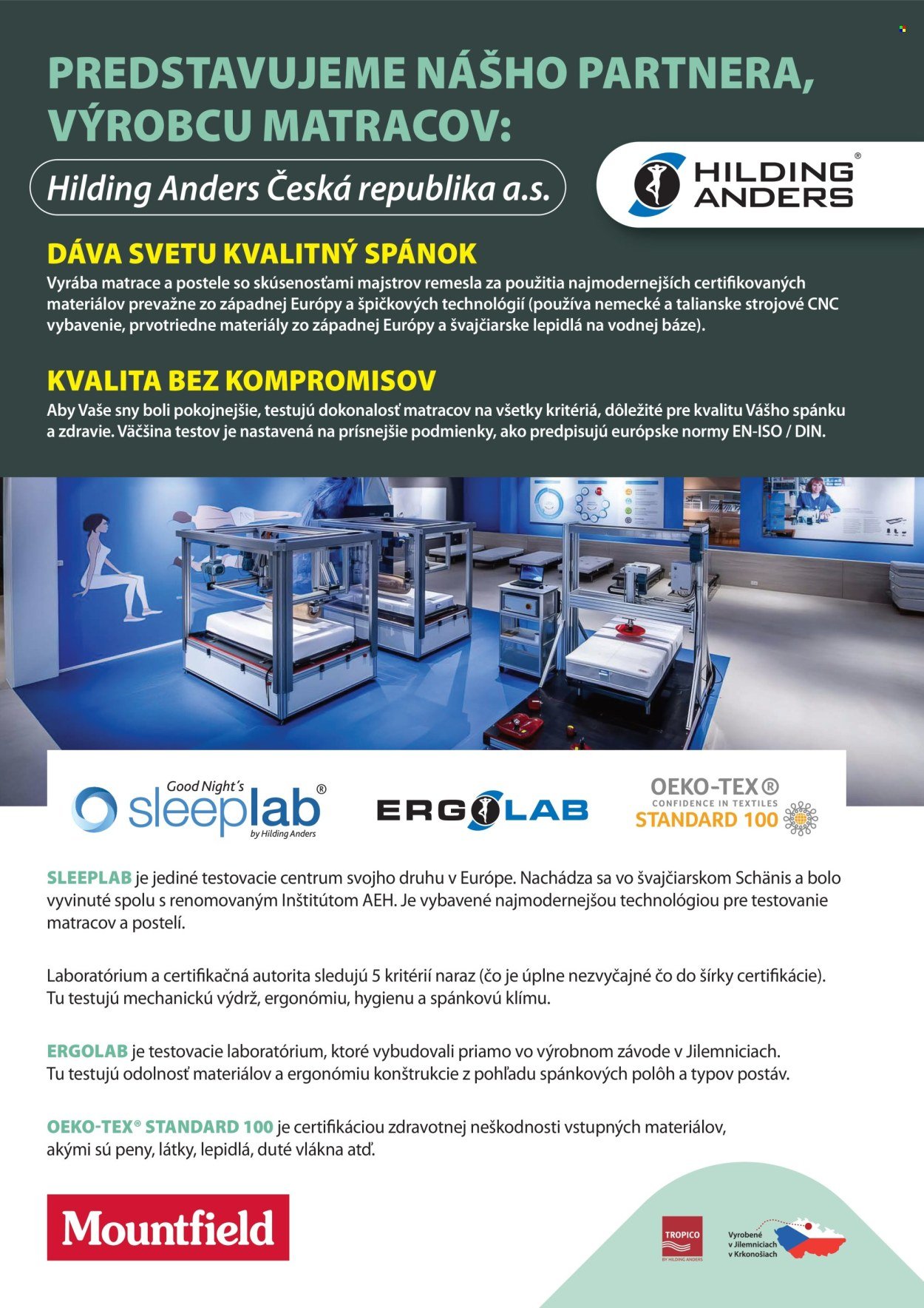MOUNTFIELD leták - POSTEĽOVÉ MATRACE (2024-09-28) | 2