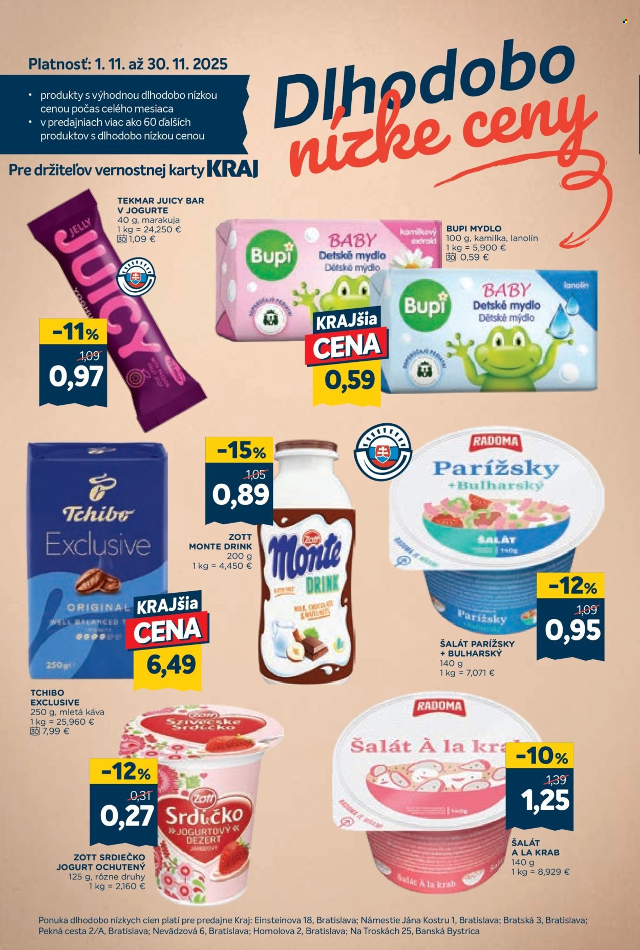 KRAJ leták - Od štvrtka 20.11.2025 (2025-11-20 - 2025-11-26) | 14