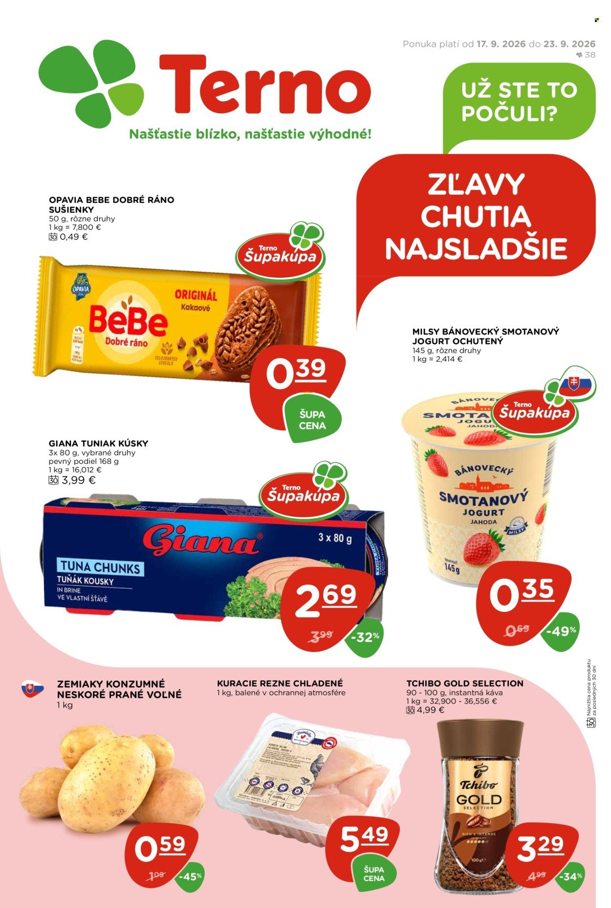TERNO leták - Od štvrtka 17.9.2026