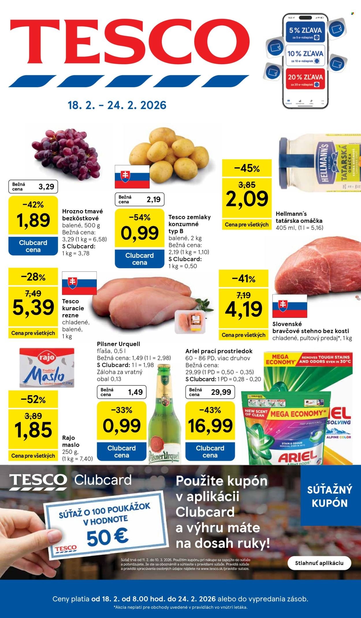 TESCO leták - Od stredy 18.2.2026 (2026-02-18 - 2026-02-24) | 1