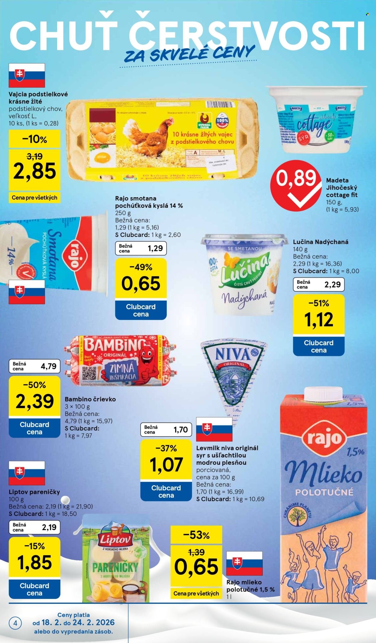 TESCO leták - Od stredy 18.2.2026 (2026-02-18 - 2026-02-24) | 4
