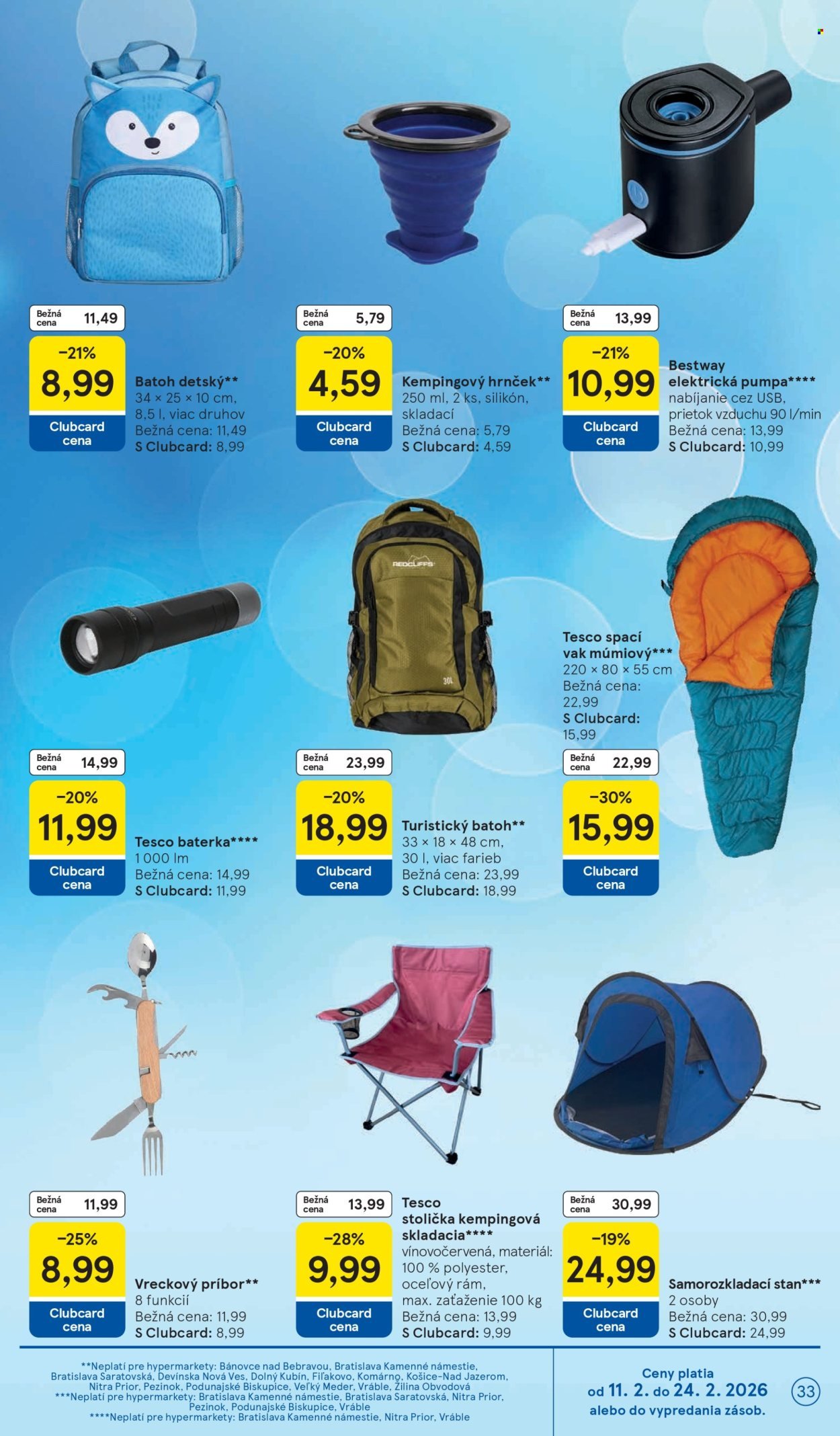 TESCO leták - Od stredy 18.2.2026 (2026-02-18 - 2026-02-24) | 33