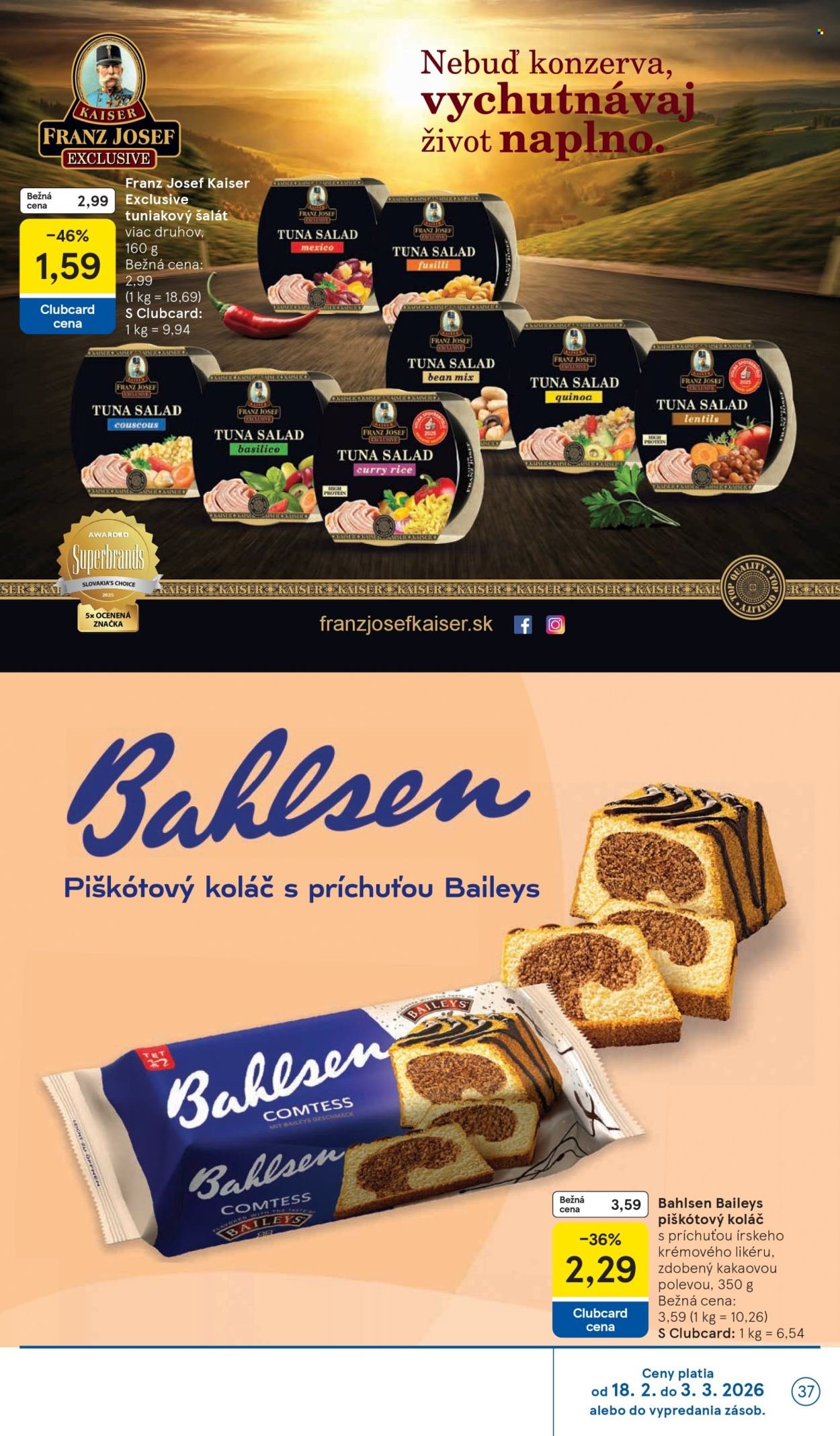 TESCO leták - Od stredy 18.2.2026 (2026-02-18 - 2026-02-24) | 37