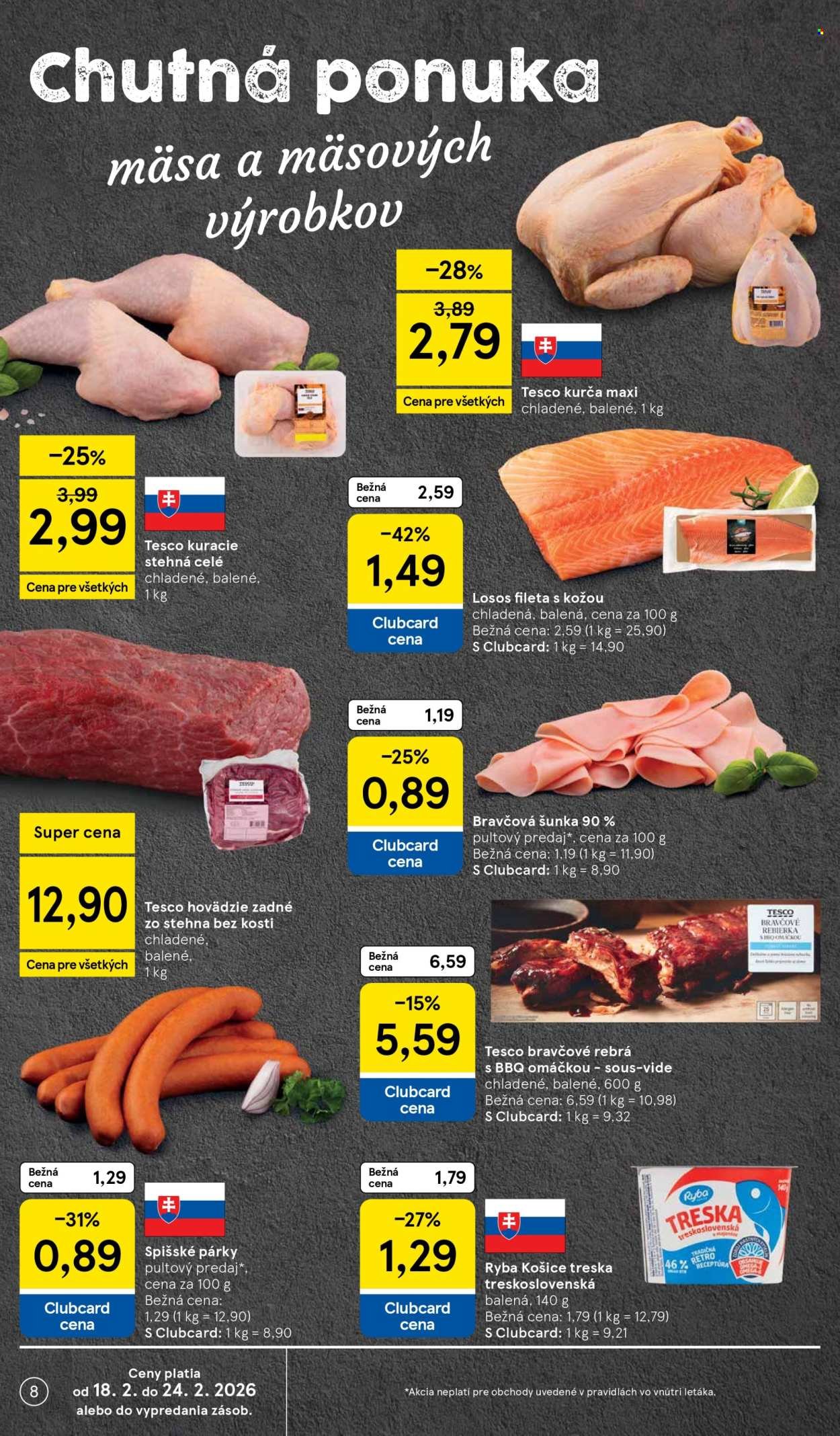 TESCO leták - Od stredy 18.2.2026 (2026-02-18 - 2026-02-24) | 8