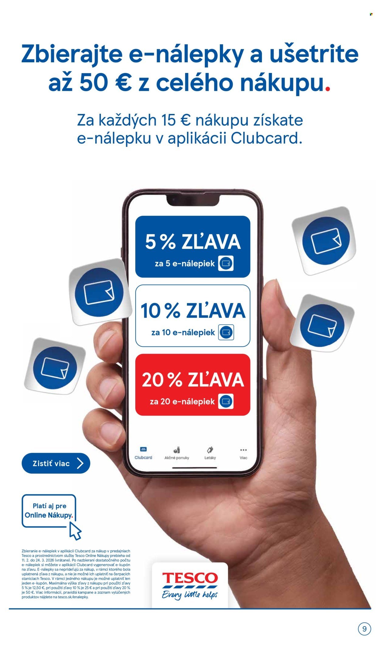 TESCO leták - Od stredy 18.2.2026 (2026-02-18 - 2026-02-24) | 9