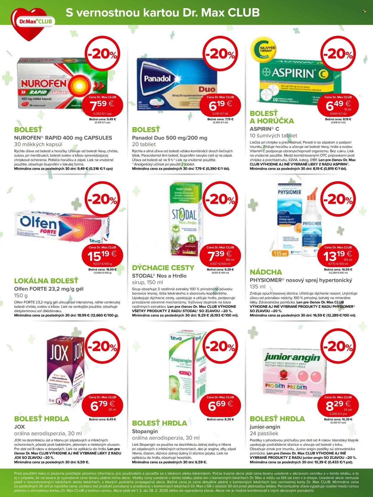 DR. MAX leták - Od nedele 1.2.2026 (2026-02-01 - 2026-02-28) | 4