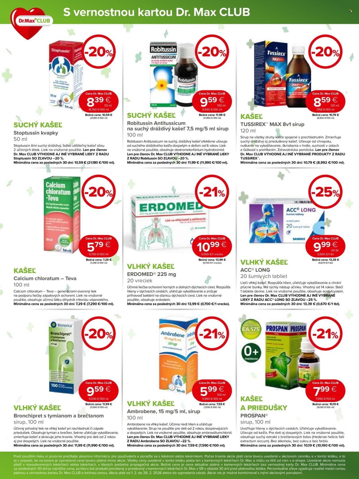 DR. MAX leták - Od nedele 1.2.2026 (2026-02-01 - 2026-02-28) | 5