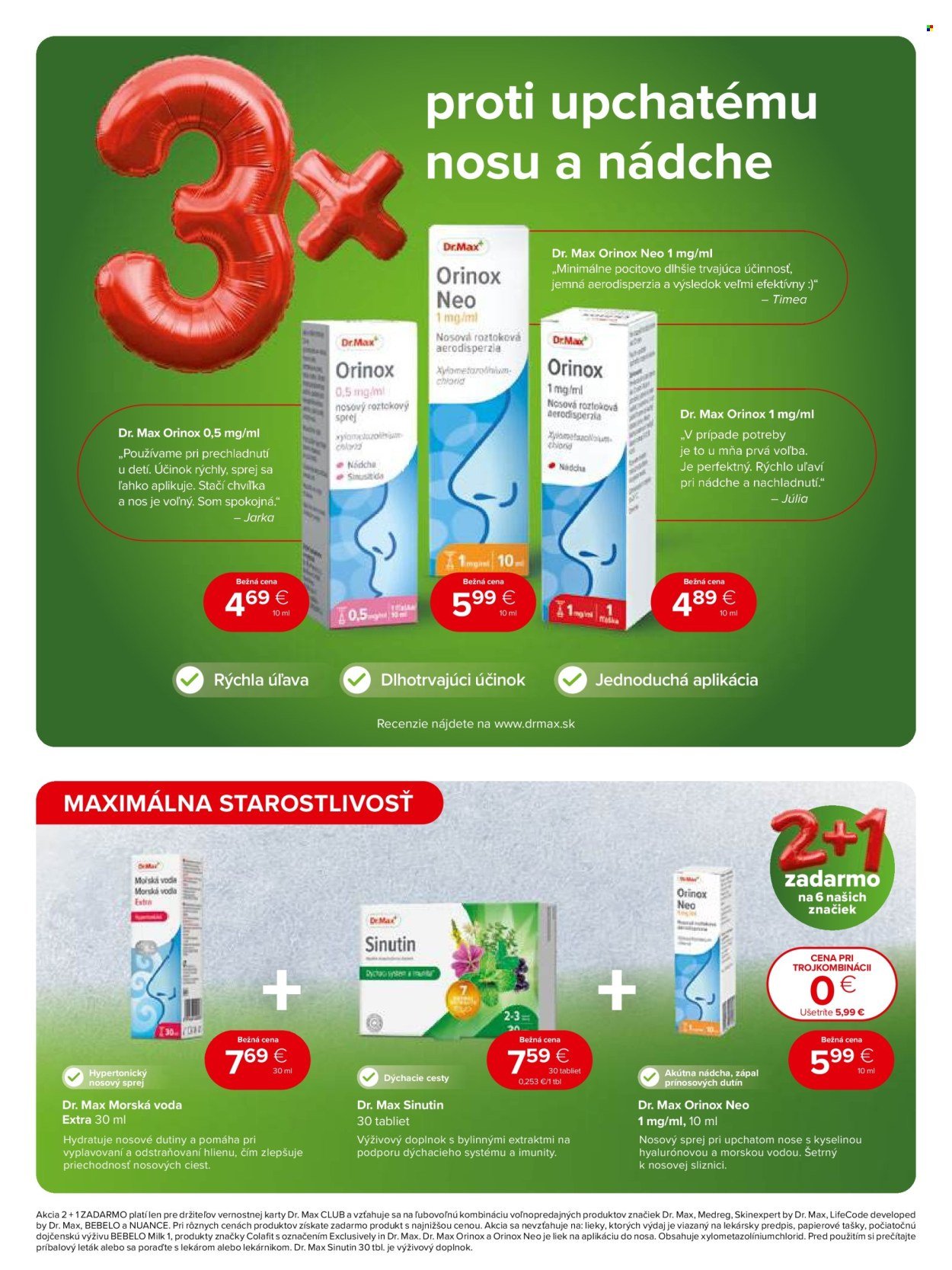 DR. MAX leták - Od nedele 1.2.2026 (2026-02-01 - 2026-02-28) | 9