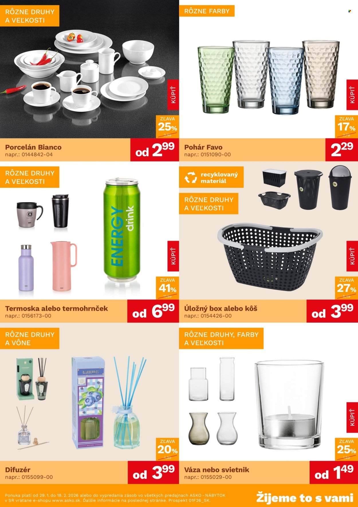 ASKO NÁBYTOK leták - Bytové doplnky za skvelé ceny (2026-01-29 - 2026-02-18) | 2