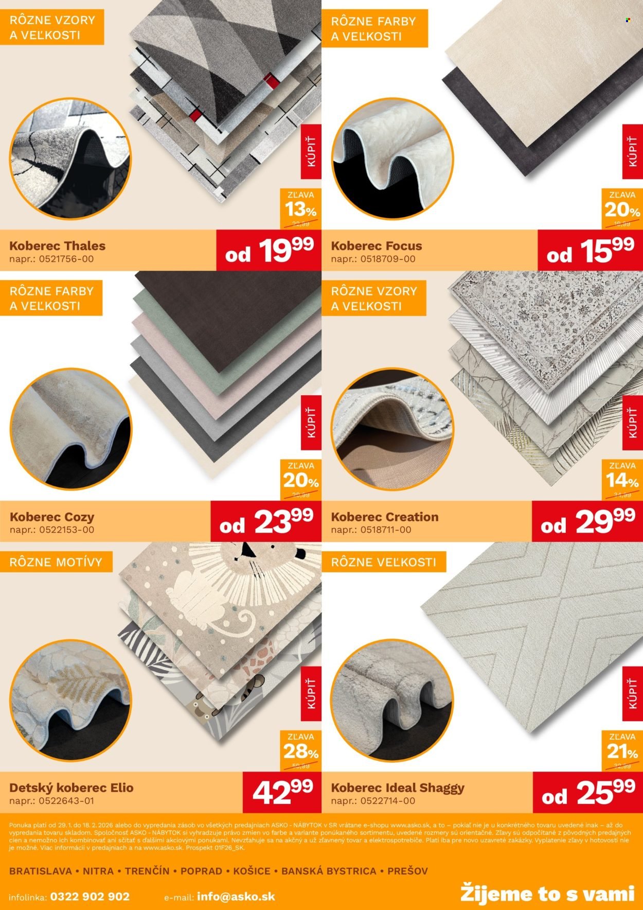 ASKO NÁBYTOK leták - Bytové doplnky za skvelé ceny (2026-01-29 - 2026-02-18) | 5