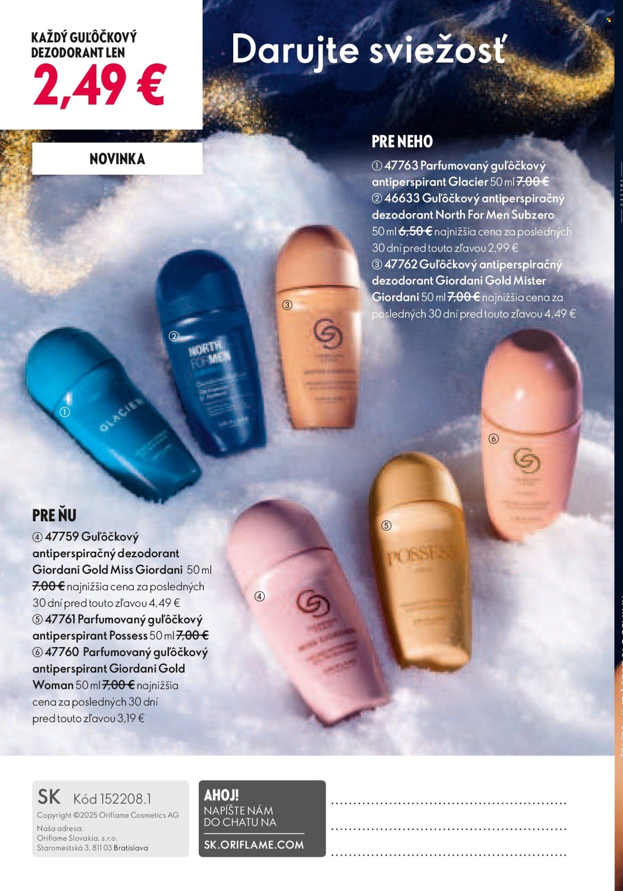 ORIFLAME leták - Katalóg 16 (2025-11-12 - 2025-12-02) | 179