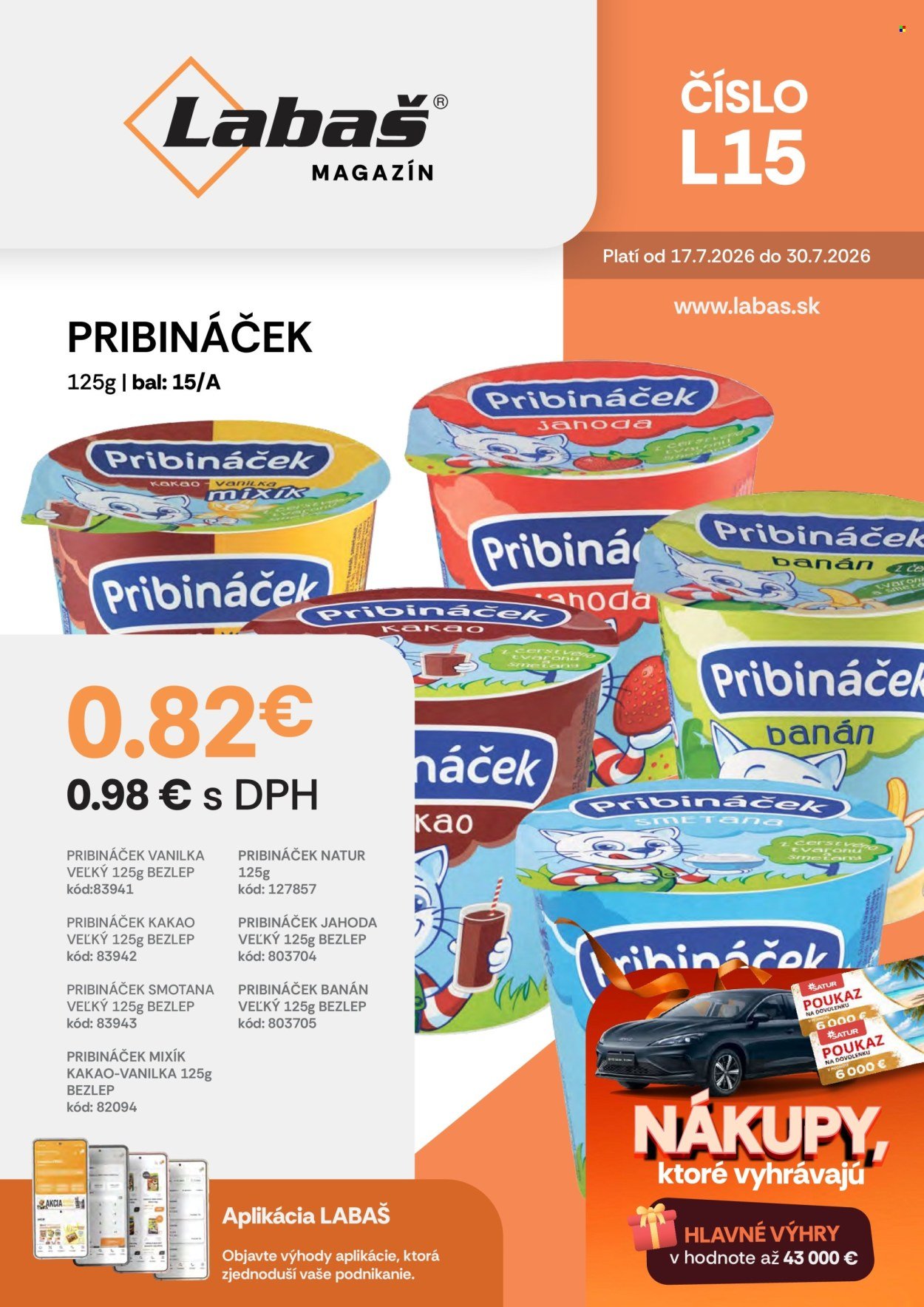 LABAŠ leták - Od piatka 17.7.2026