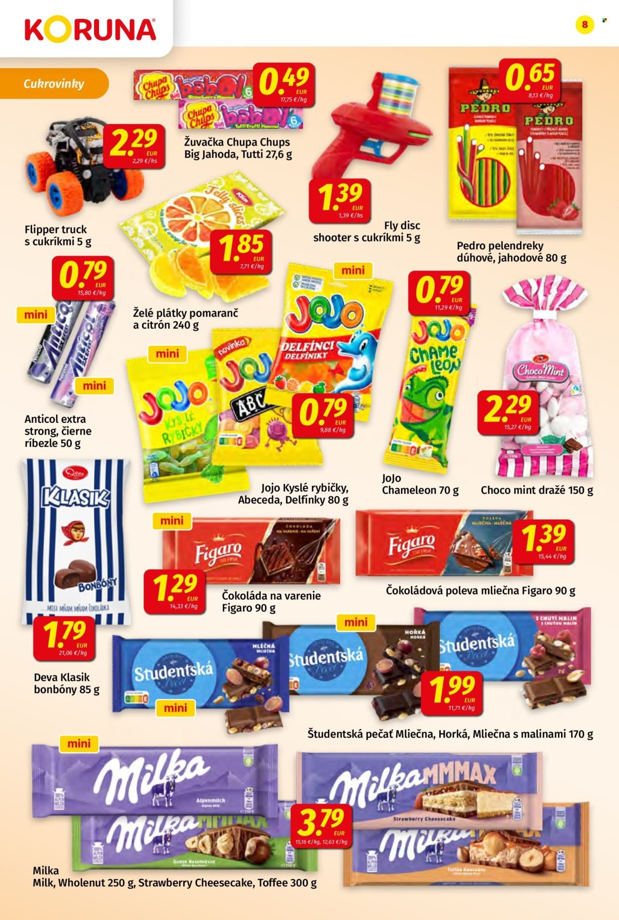 POTRAVINY KORUNA leták - Od piatka 14.8.2026