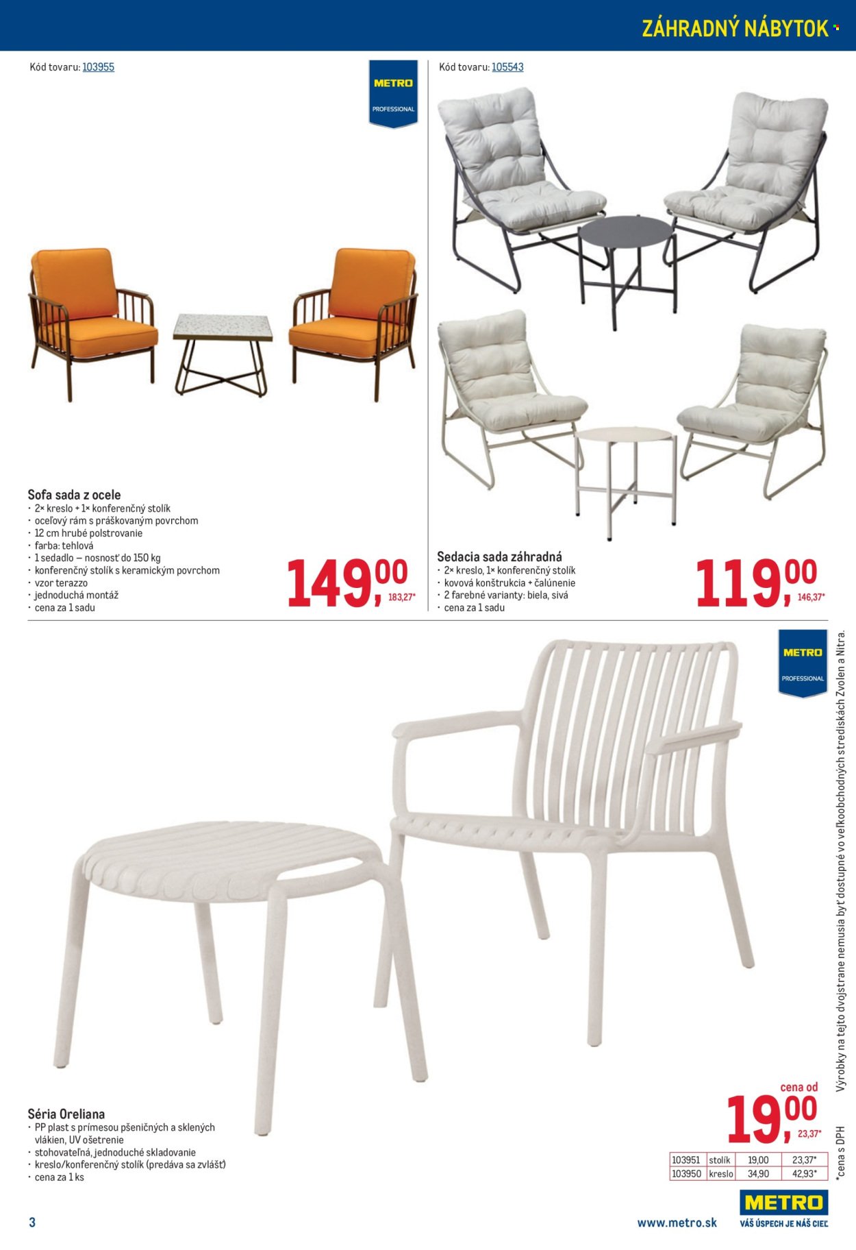 METRO leták - Vonkajšie vybavenie (2026-04-08 - 2026-05-05) | 3