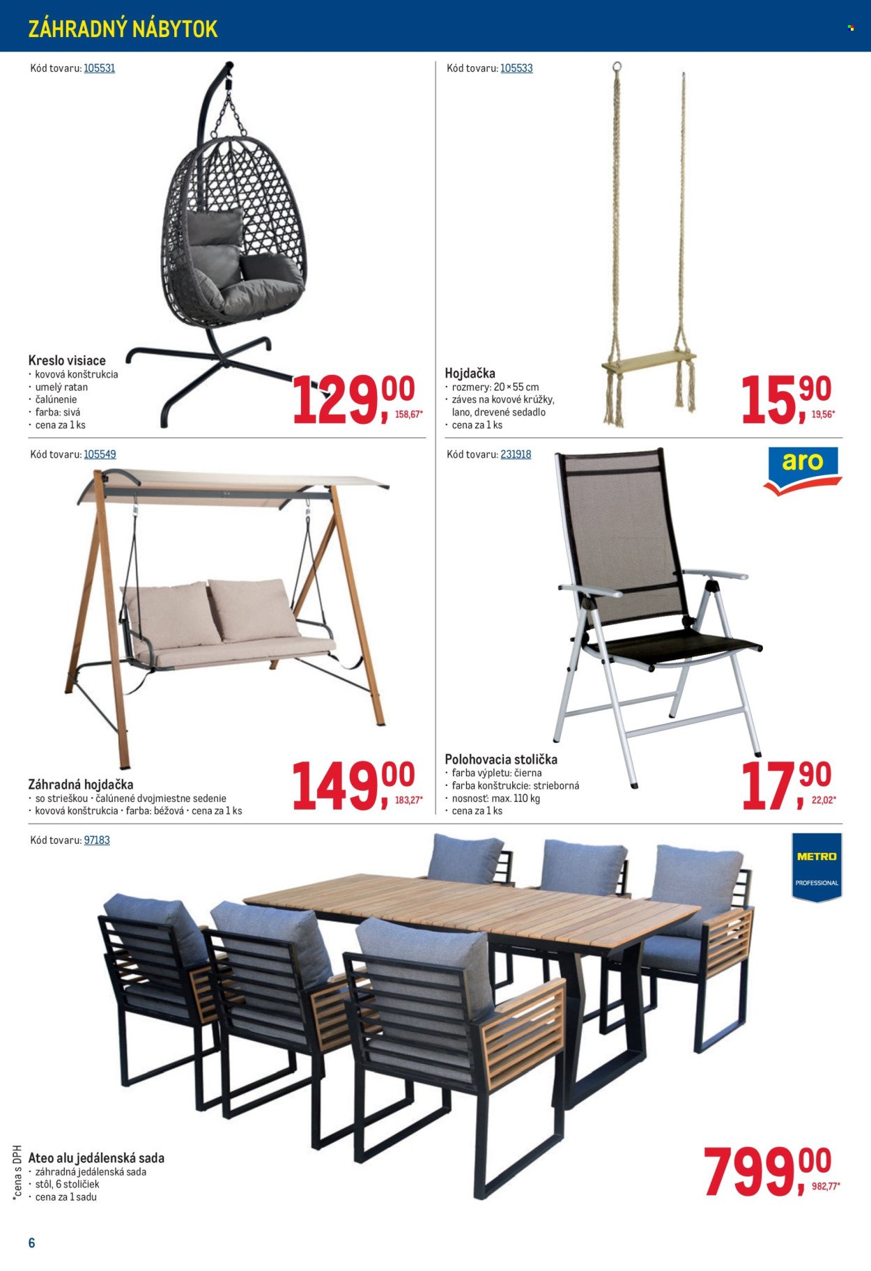 METRO leták - Vonkajšie vybavenie (2026-04-08 - 2026-05-05) | 6