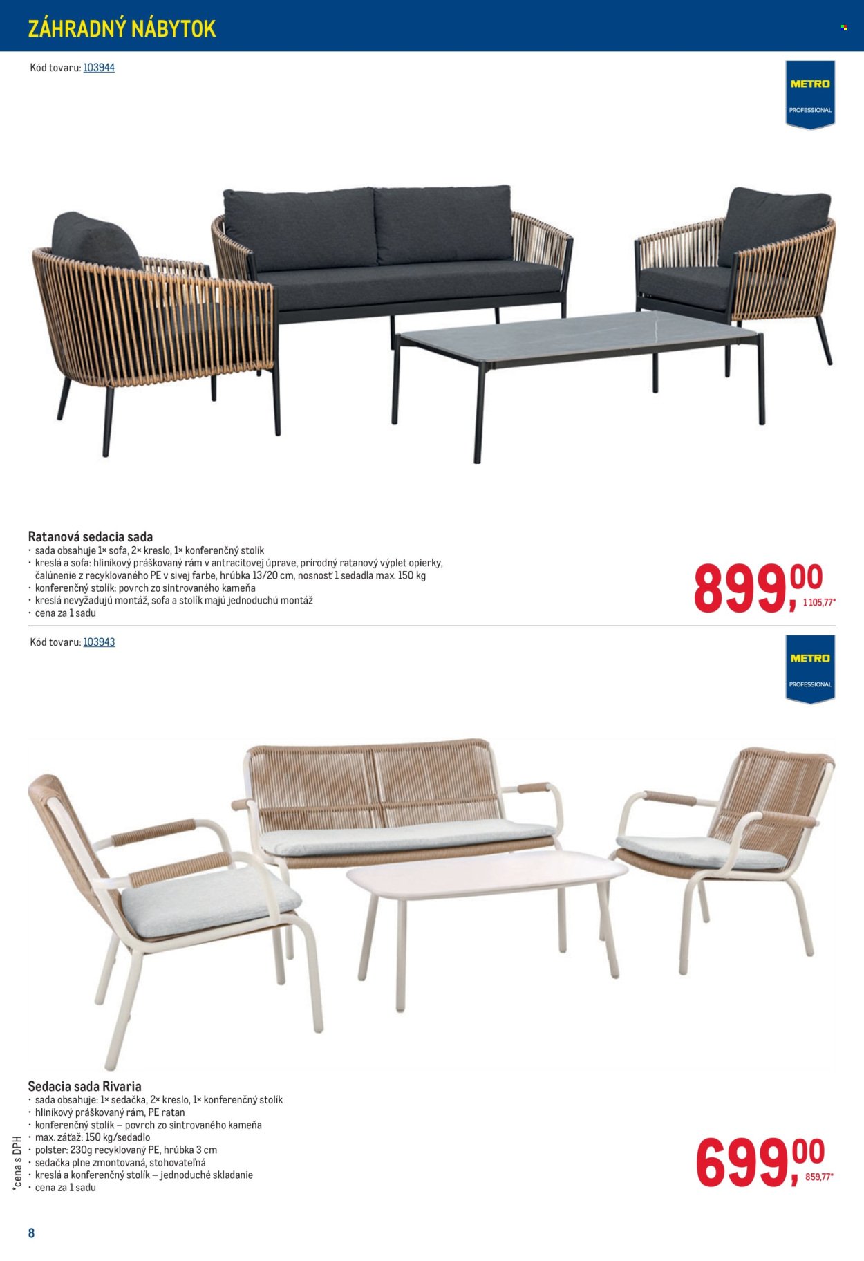 METRO leták - Vonkajšie vybavenie (2026-04-08 - 2026-05-05) | 8