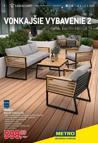 METRO leták - Vonkajšie vybavenie (2026-04-08 - 2026-05-05)