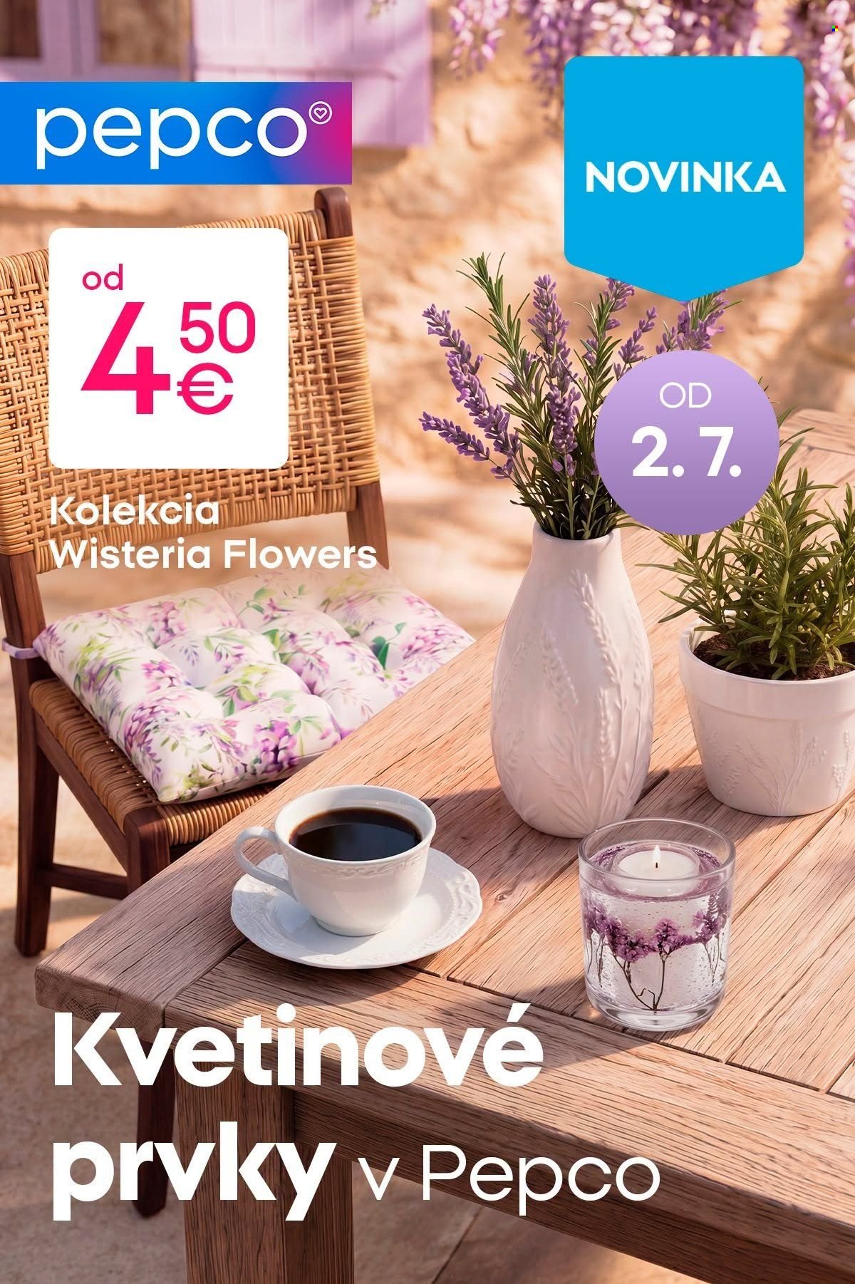 PEPCO leták - Kvetinové prvky v Pepco