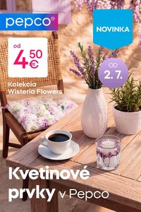 PEPCO leták - Kvetinové prvky v Pepco