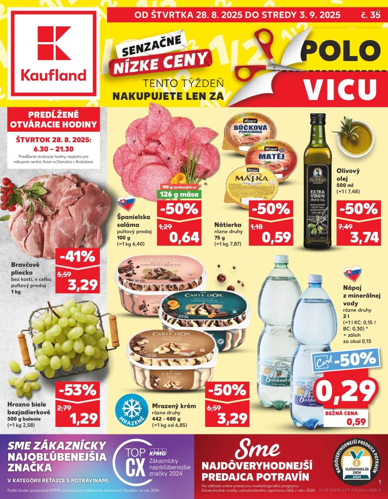 KAUFLAND leták - Od štvrtka 28.8.2025 (2025-08-28 - 2025-09-03) | 1