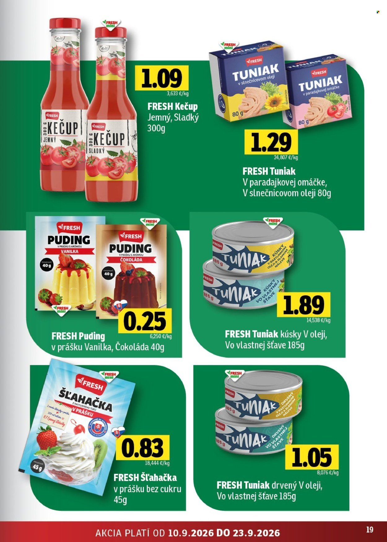FRESH leták - Stredné a západné Slovensko