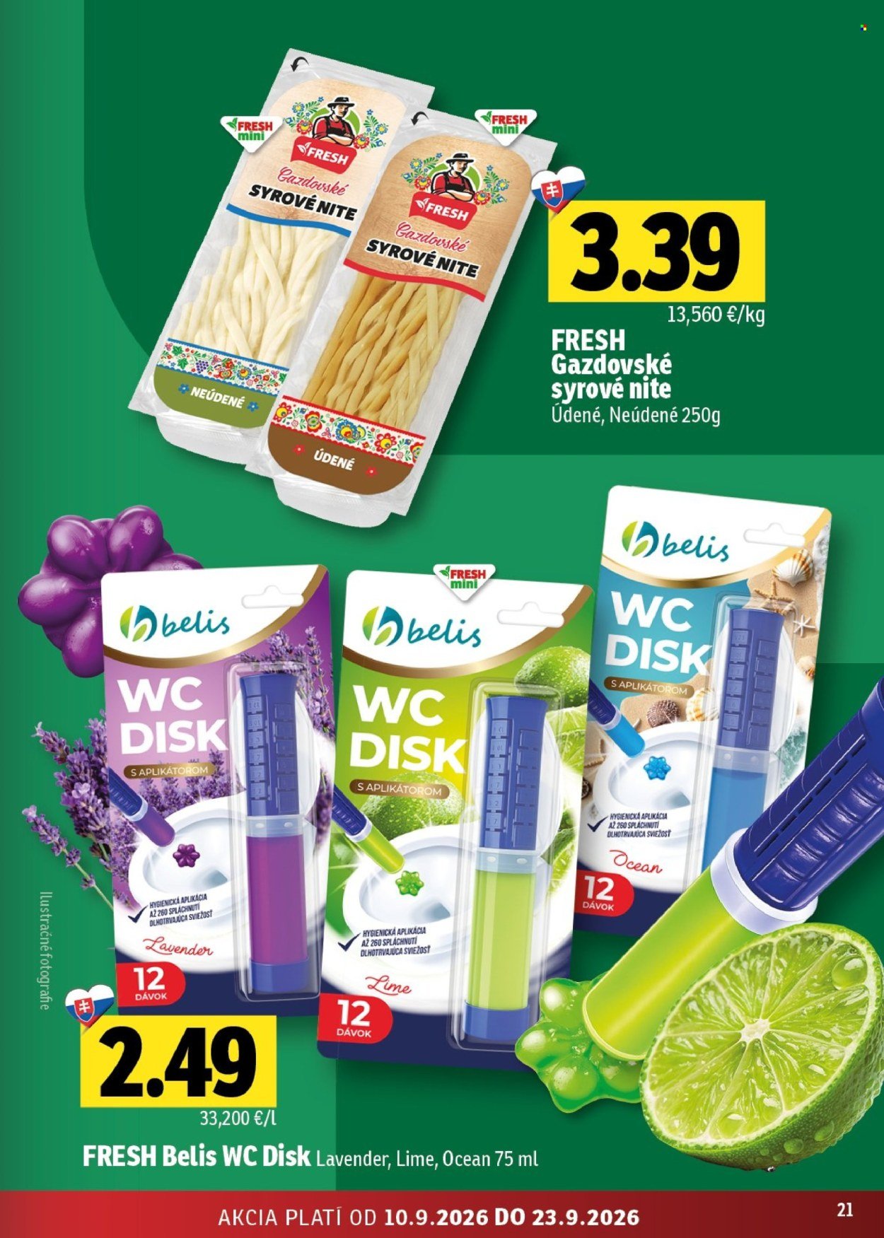 FRESH leták - Stredné a západné Slovensko