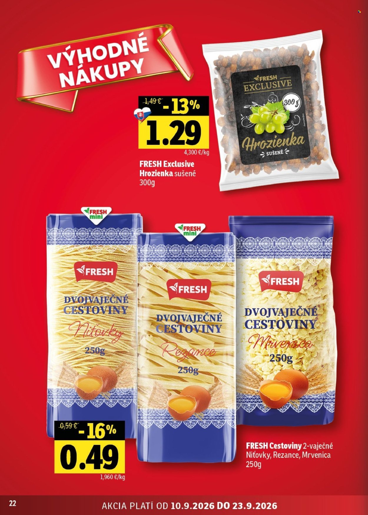 FRESH leták - Stredné a západné Slovensko
