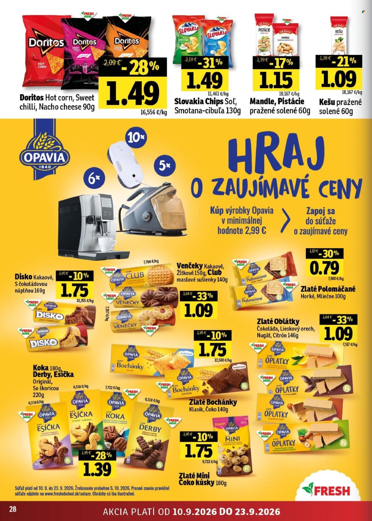 FRESH leták - Stredné a západné Slovensko