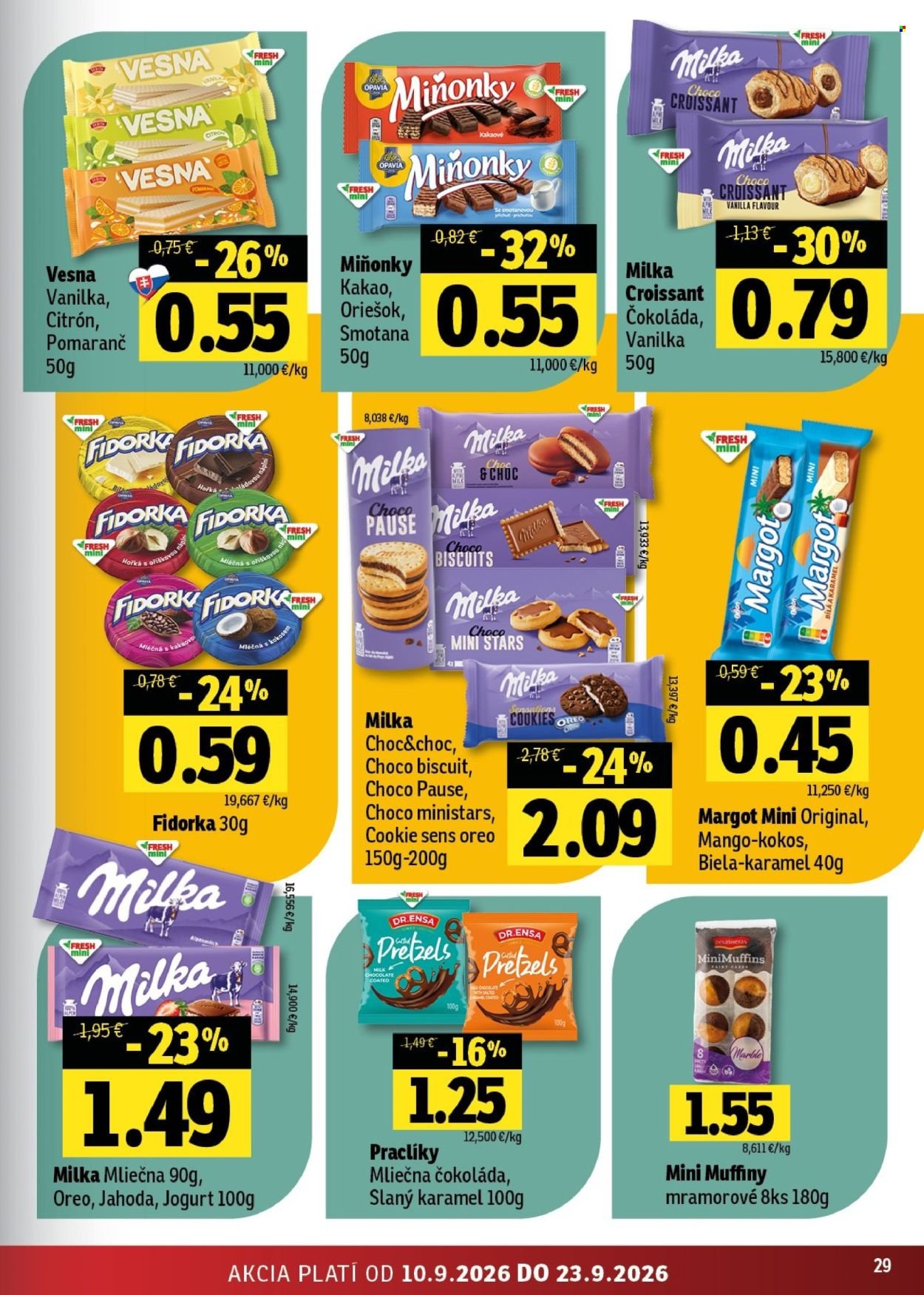 FRESH leták - Stredné a západné Slovensko