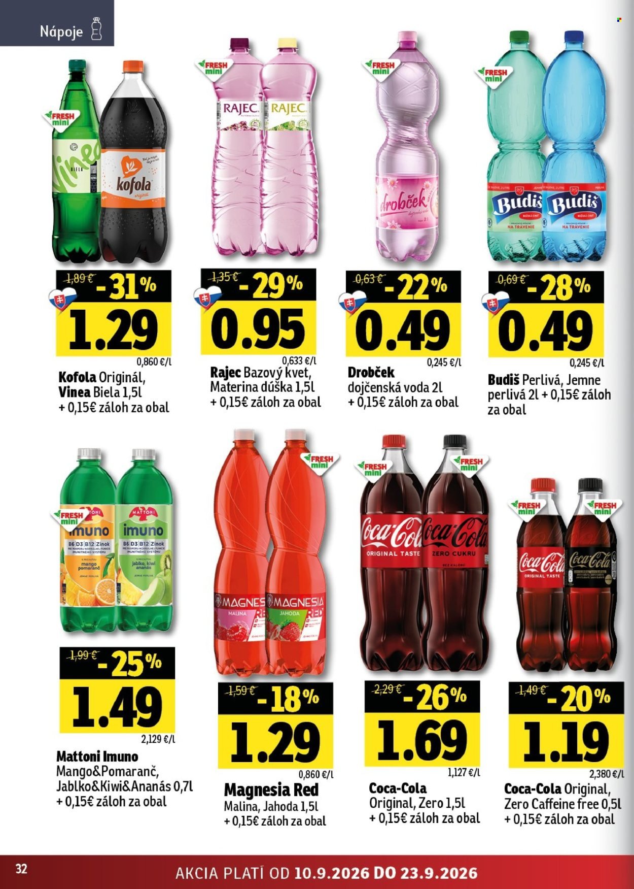 FRESH leták - Stredné a západné Slovensko