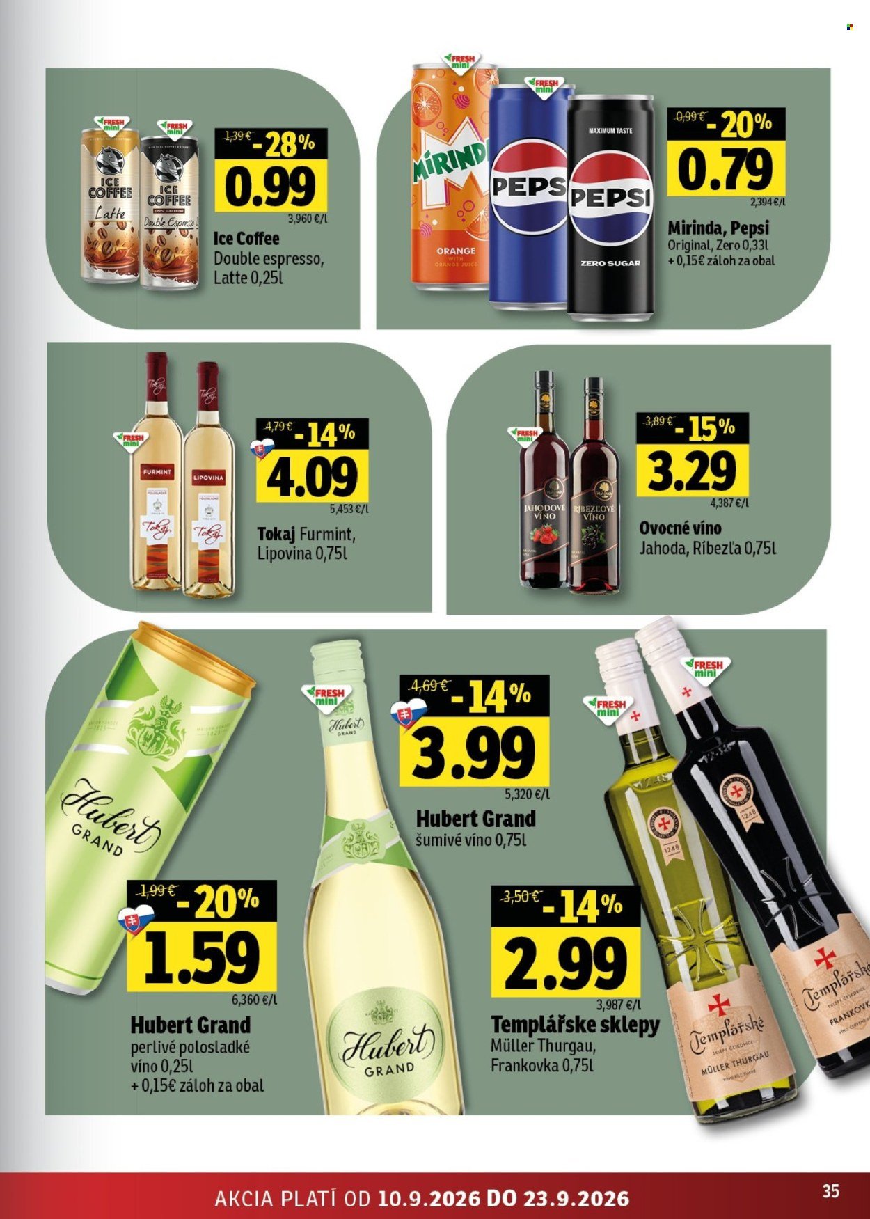 FRESH leták - Stredné a západné Slovensko
