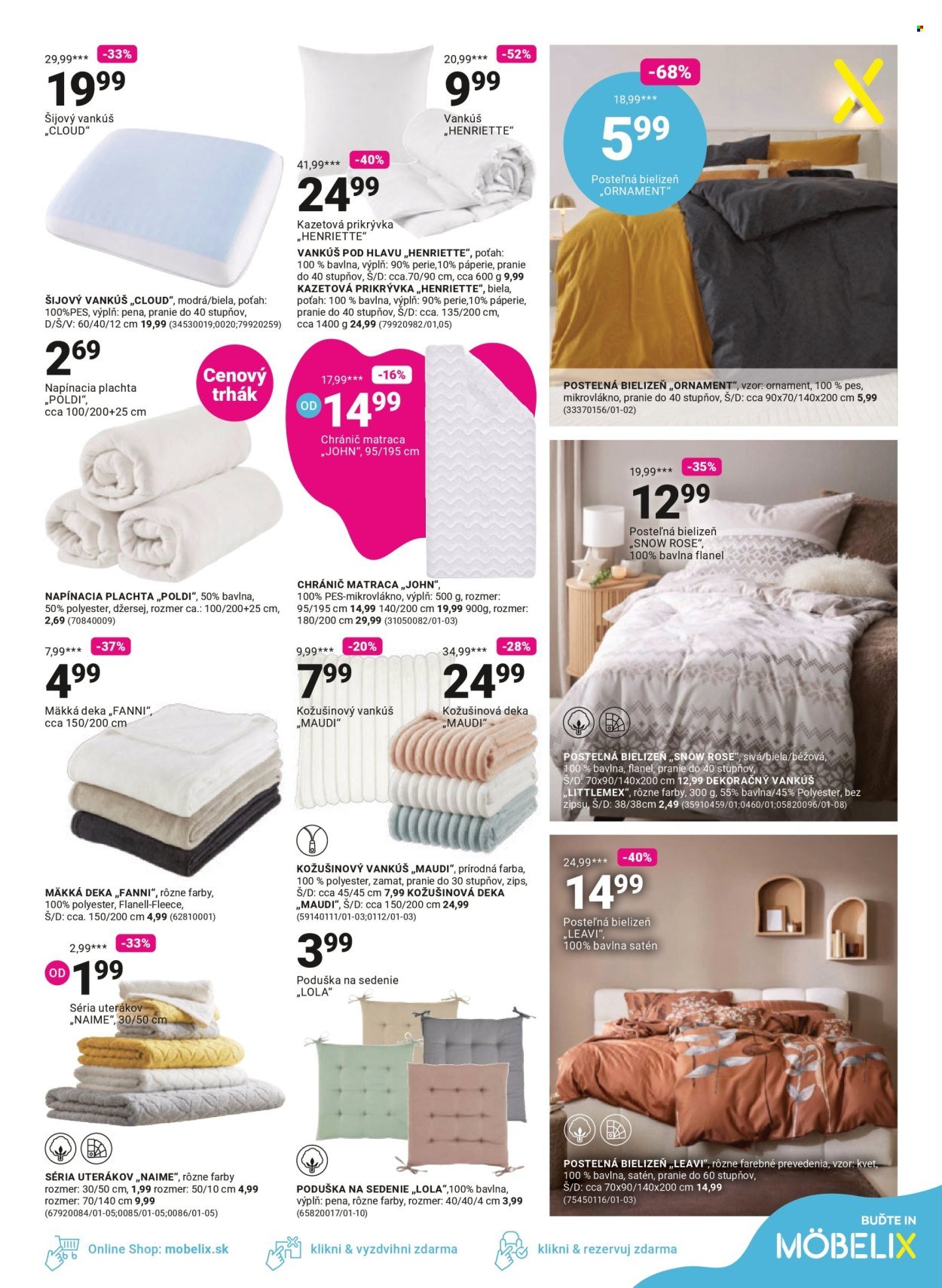 MÖBELIX leták - OKAMŽITÁ ZĽAVA VO VÝŠKE DPH - 23% (2025-10-27 - 2025-11-09) | 13