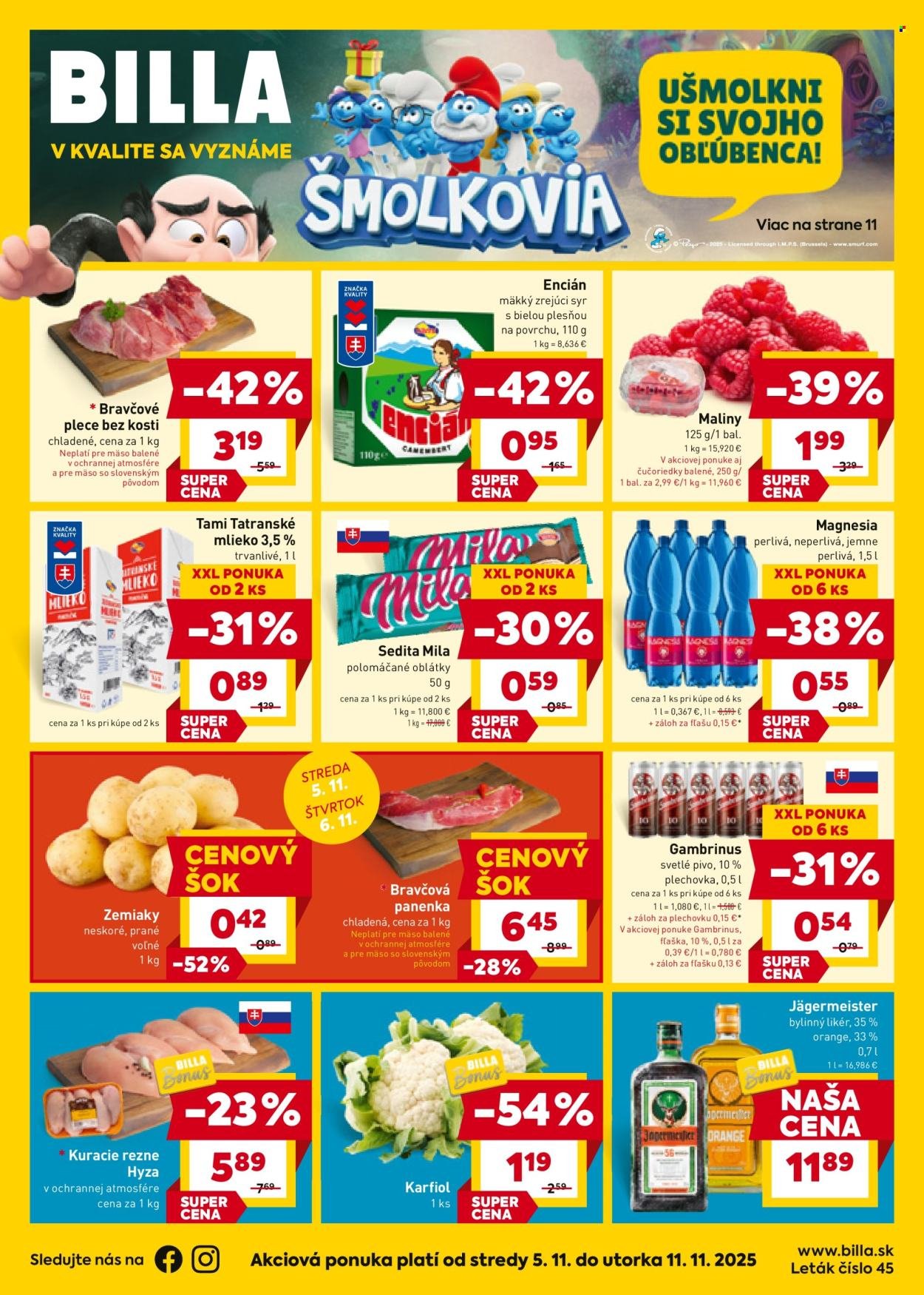 BILLA leták - Od stredy 5.11.2025 (2025-11-05 - 2025-11-11) | 1