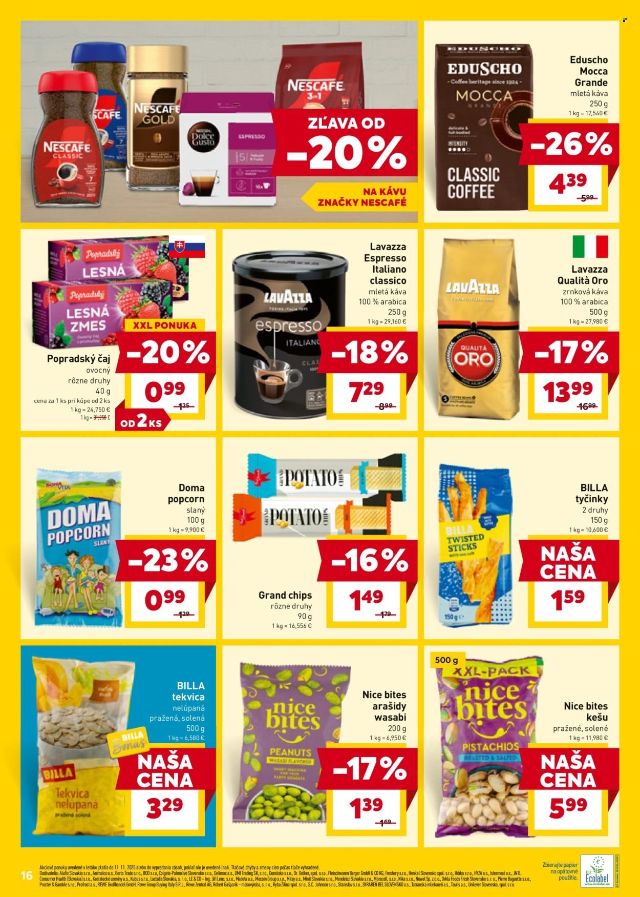 BILLA leták - Od stredy 5.11.2025 (2025-11-05 - 2025-11-11) | 16