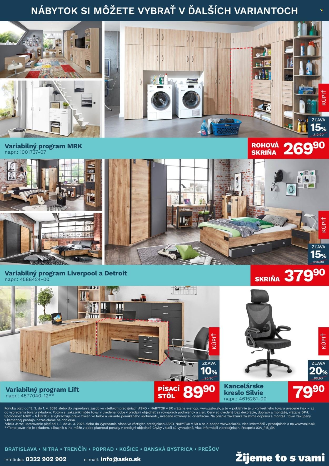 ASKO NÁBYTOK leták - Akčná ponuka (2026-03-12 - 2026-04-01) | 4