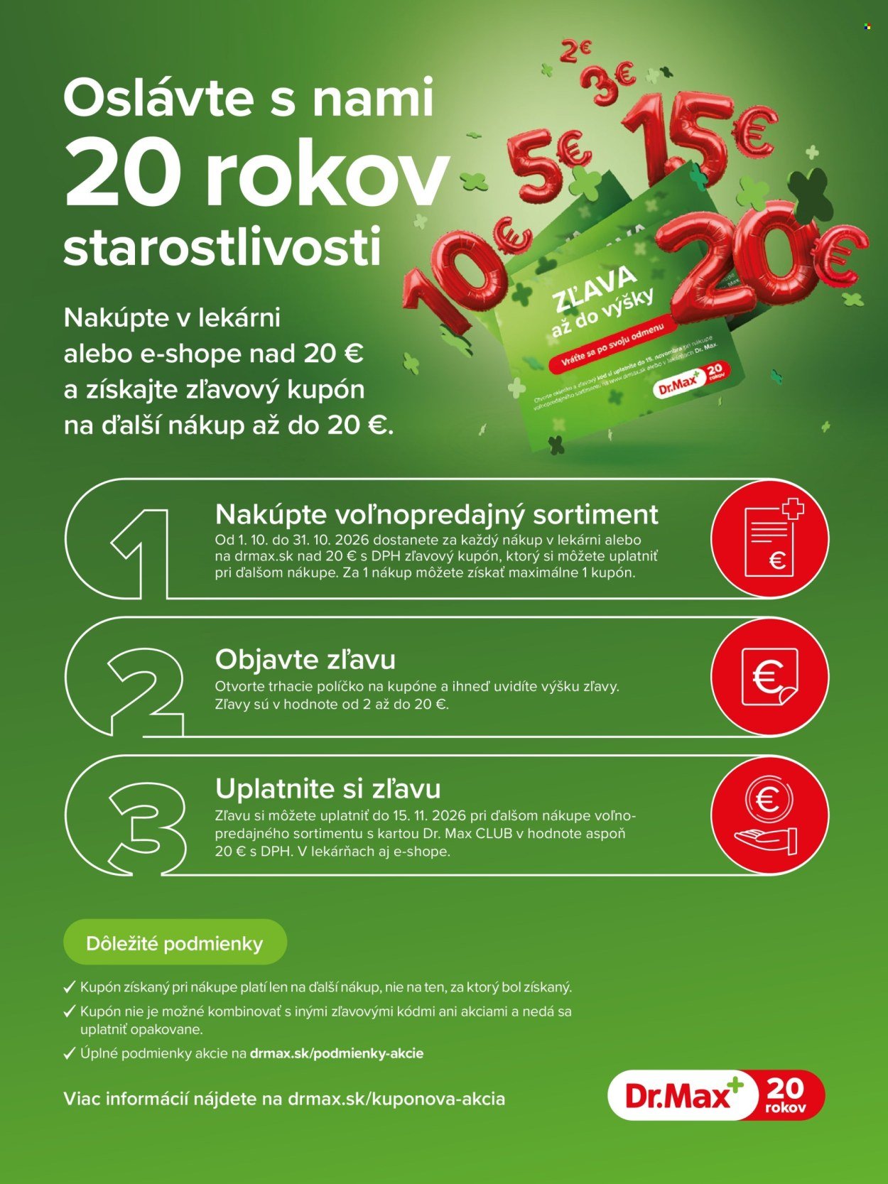 DR. MAX leták - Od štvrtka 1.10.2026