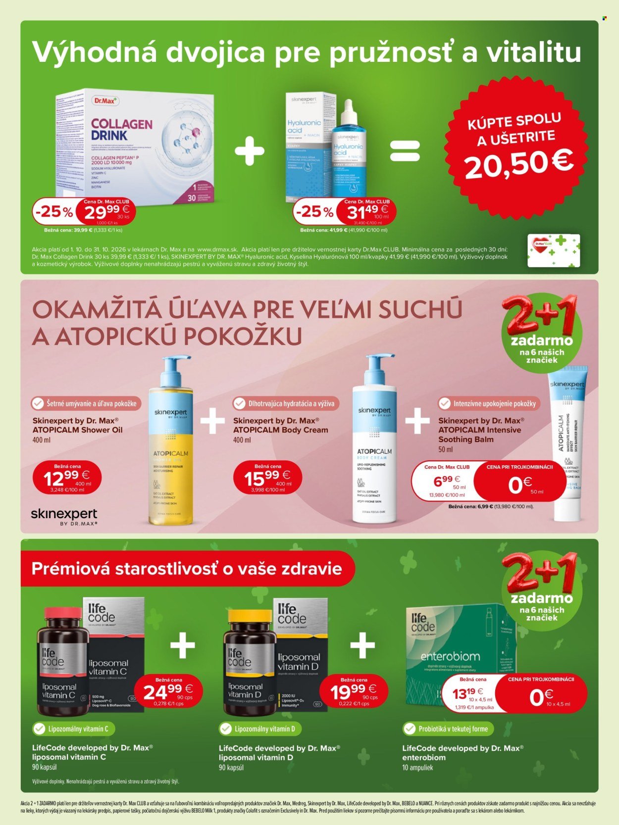 DR. MAX leták - Od štvrtka 1.10.2026