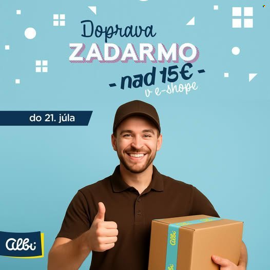ALBI leták - Od nedele 20.7.2025 (2025-07-20 - 2025-07-21) | 1