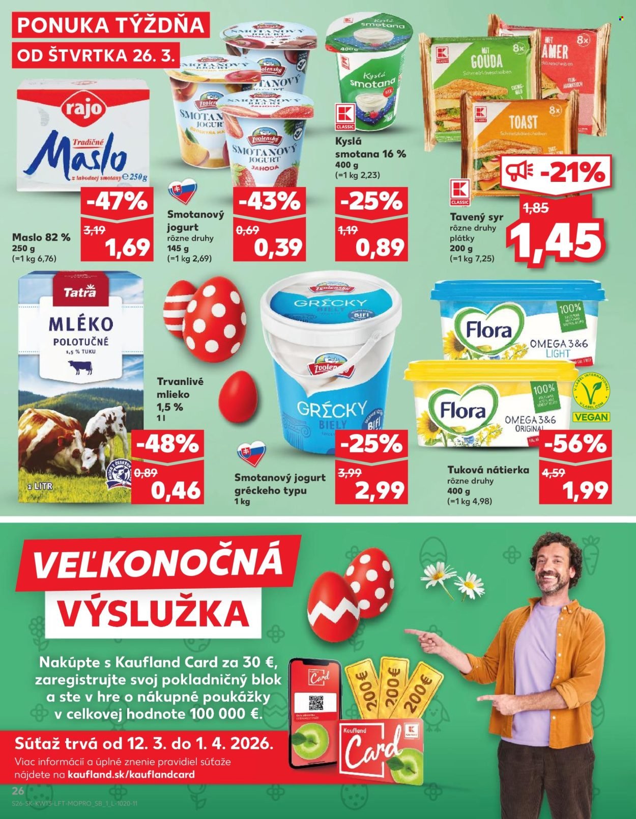 KAUFLAND leták - Od štvrtka 26.3.2026 (2026-03-26 - 2026-03-31) | 26