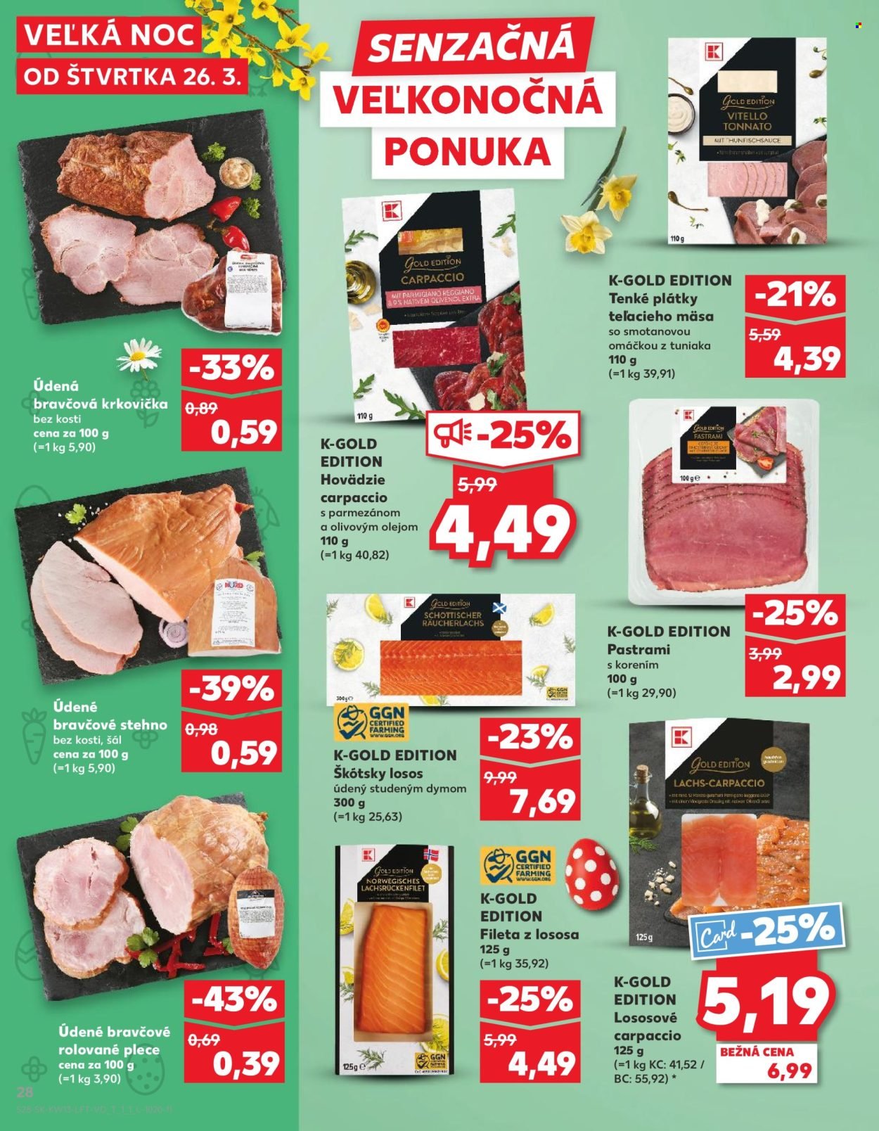 KAUFLAND leták - Od štvrtka 26.3.2026 (2026-03-26 - 2026-03-31) | 28