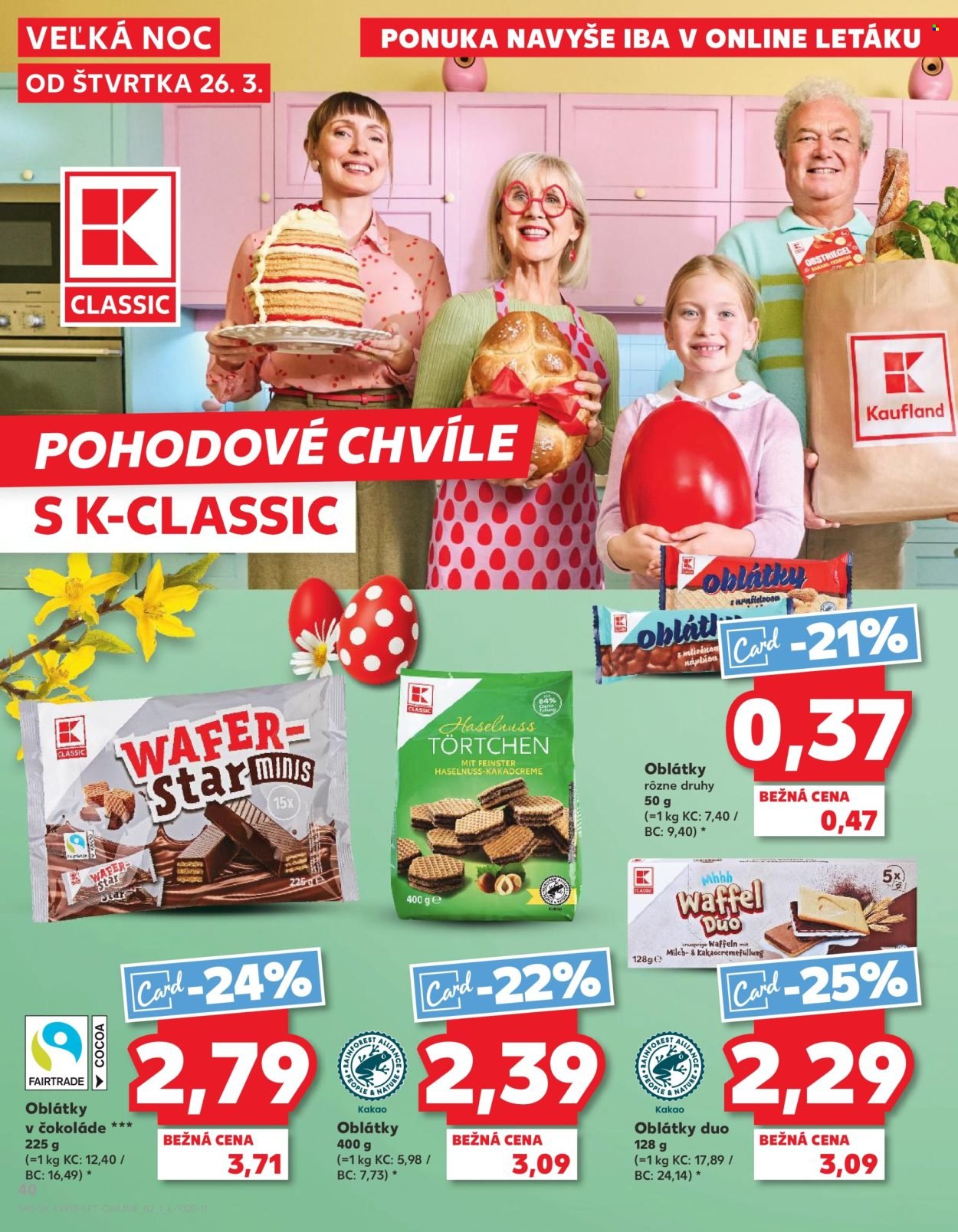 KAUFLAND leták - Od štvrtka 26.3.2026 (2026-03-26 - 2026-03-31) | 40