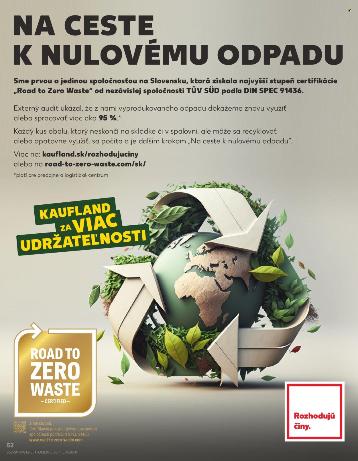 KAUFLAND leták - Od štvrtka 26.3.2026 (2026-03-26 - 2026-03-31) | 52