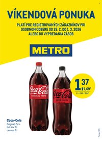 METRO leták - Víkendová ponuka (2026-02-26 - 2026-03-01)