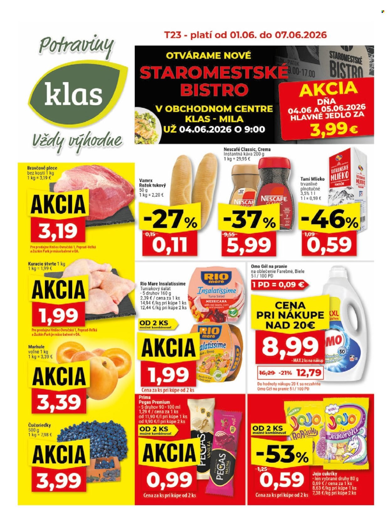 KLAS leták - Od pondelka 1.6.2026